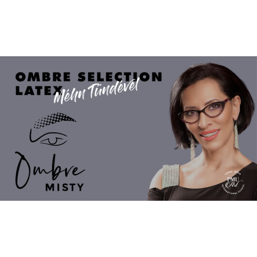 Ombre Misty PMU demonstration on latex with Tünde Méhn