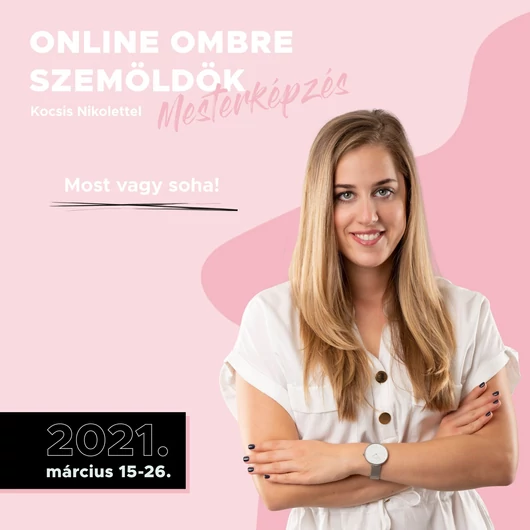 Online Ombre Szemöldök Mesterképzés